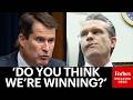 'Does That Sound Like Winning?': Seth Moulton Ruthlessly Grills Hegseth Over The War In Iran