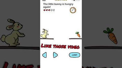 Barin out game play level 129,The little  🐰 bunny is hungry again!