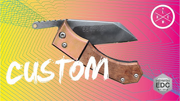 Leading Edge Knife Works - Custom friction folder