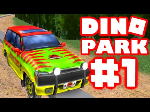 Car Ride Jurassic World Dino Park Ep 1 Youtube - jurassic park roblox videa riderka