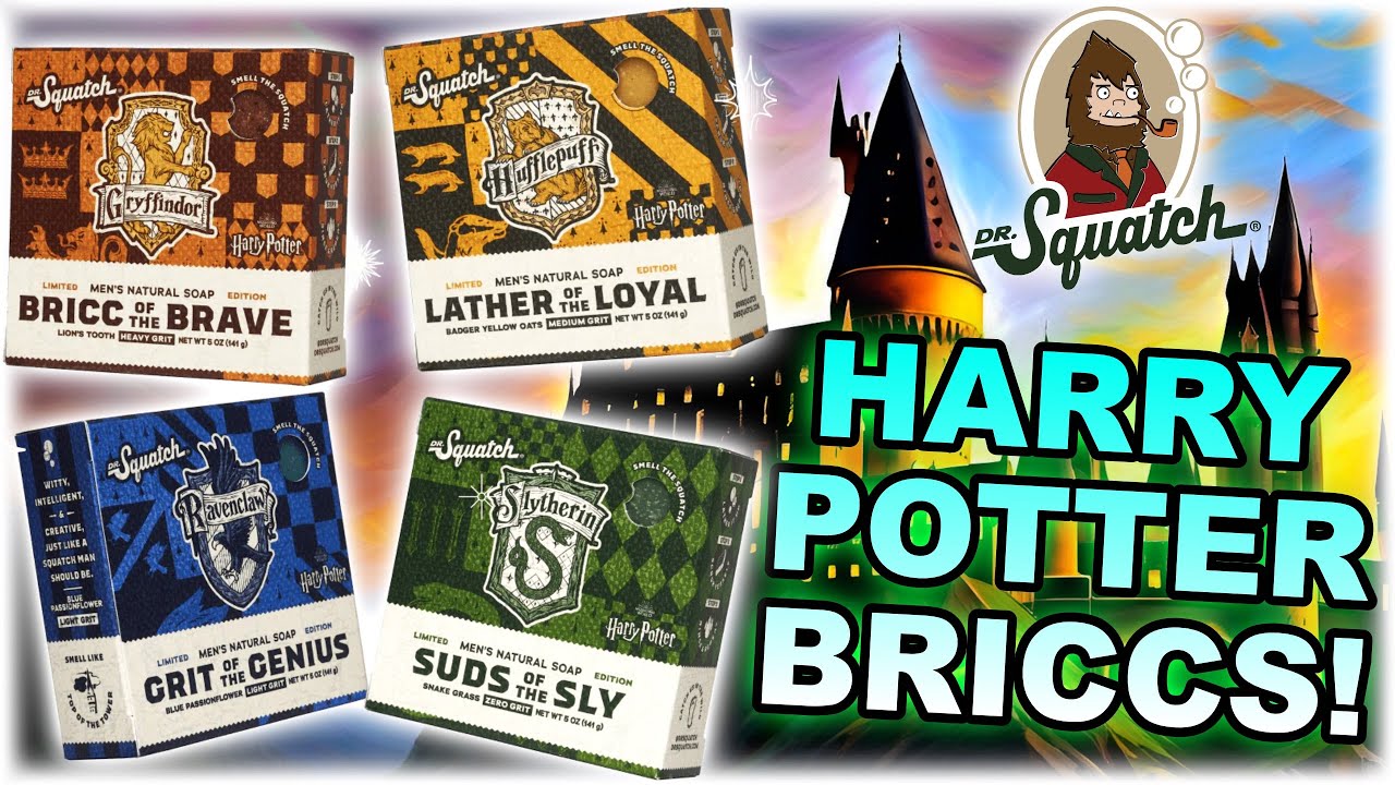 DR. SQUATCH HARRY POTTER COLLECTION - The Pop Insider