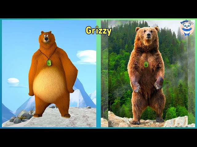 Grizzy and The Lemmings Characters In Real Life - BiliBili