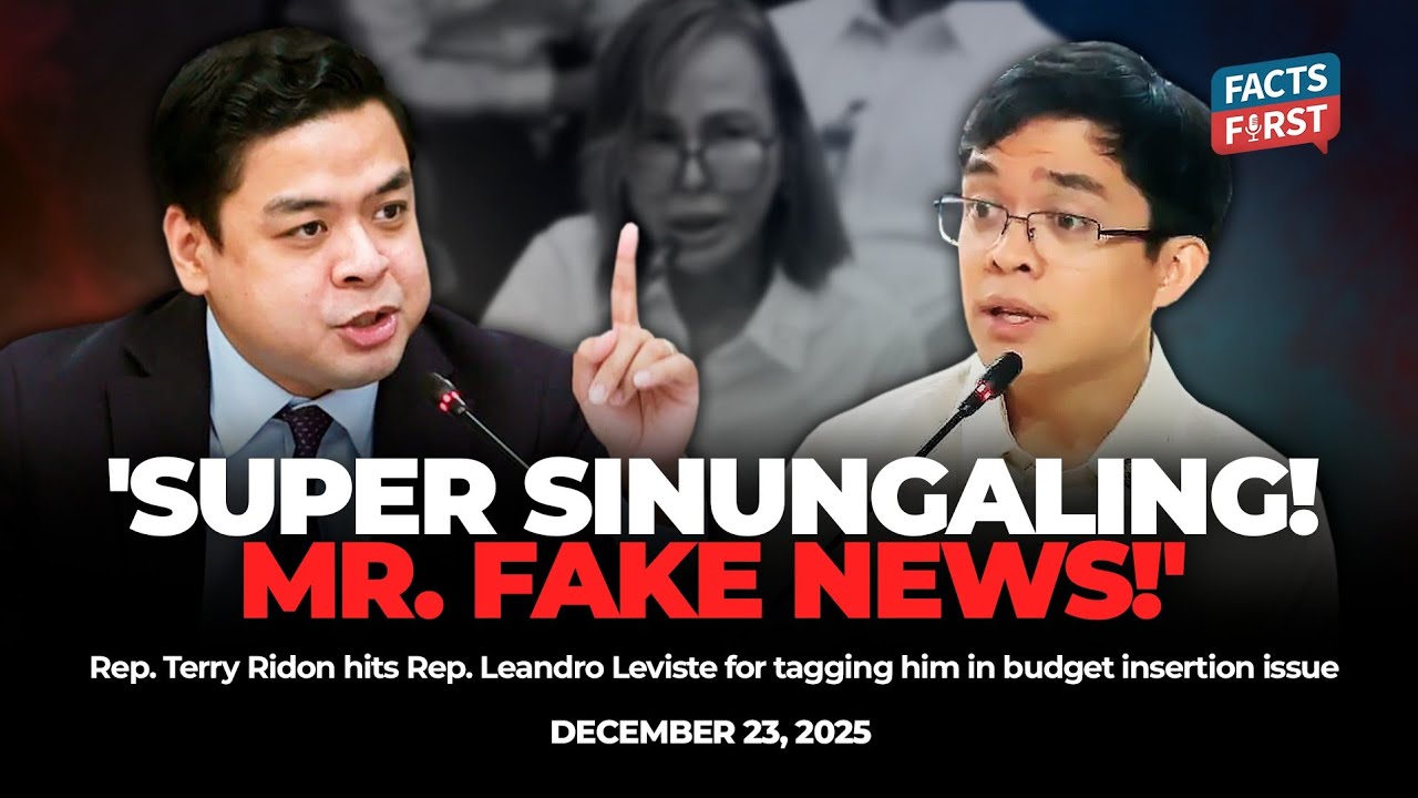 Cong Terry Ridon Cong. Terry Ridon on Rep. Leandro Leviste: Super sinungaling! Mr. Fake ...