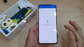 Samsung A80 SM A805 U2 BIT2 REV2 FRP BYPASS without PC  use method PIN SIM