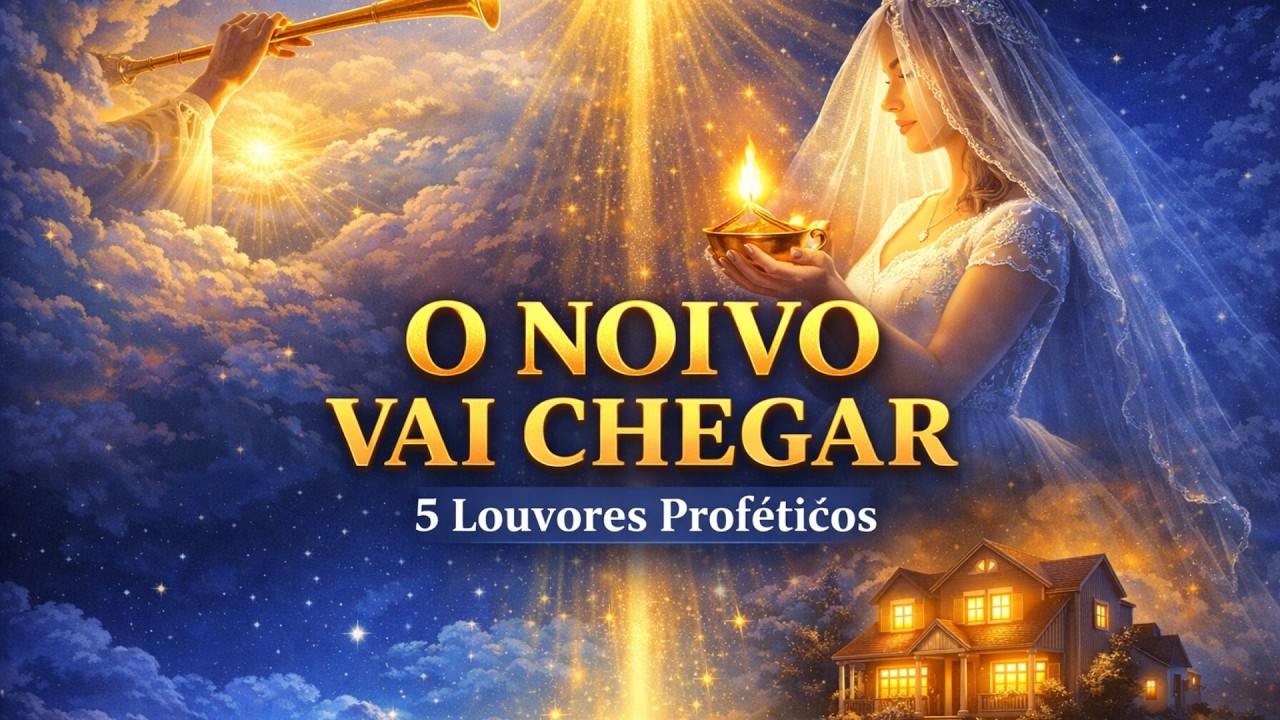 O Noivo Vai Chegar | 5 Louvores Proféticos Sobre Preparação e Bênção