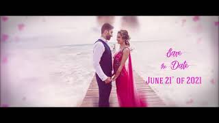 Whatsapp invitation video | E - invitation | Save the date | Samano cards (v110)