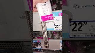 Sharkbite flex rubber, Stainless mesh outter 1/2 inchX12  $22.28 Lowe's , TN, USA 11/29/2024