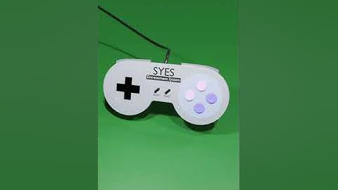 Snes Controller - Modeling, Texturing, Rendering | CG #Shorts