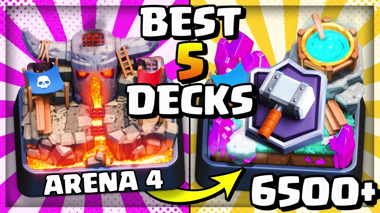 Clash Royale decks: 10 of the best choices for the current meta