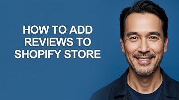 How to Add Reviews to Shopify Store - KevinHowTo