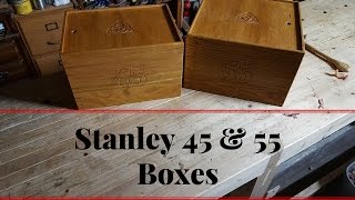 Making Boxes for A Stanley 45 and 55 Combination Plane