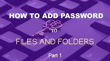 How to add password to files and folders on Ubuntu 16