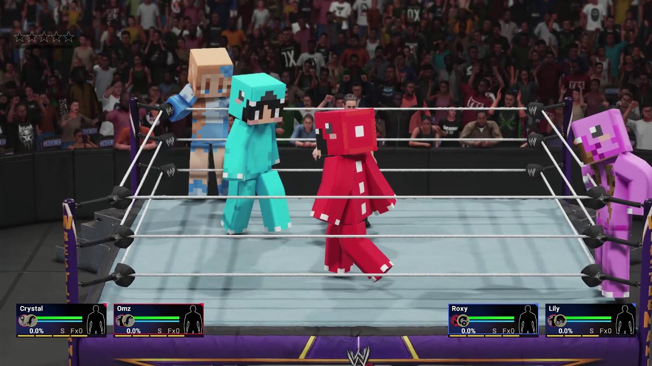 Omz & Crystal vs Roxy & lily - YouTube