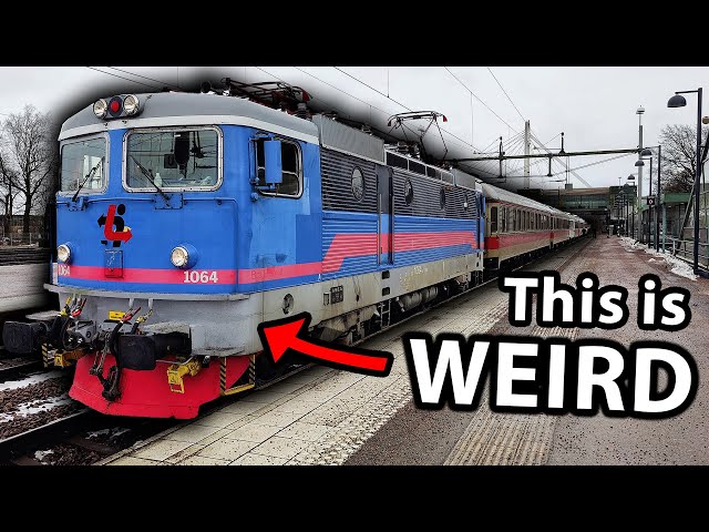 This Strange Swedish Retro Train Company Only Runs 1 Train a Week -  Tågab Review class=