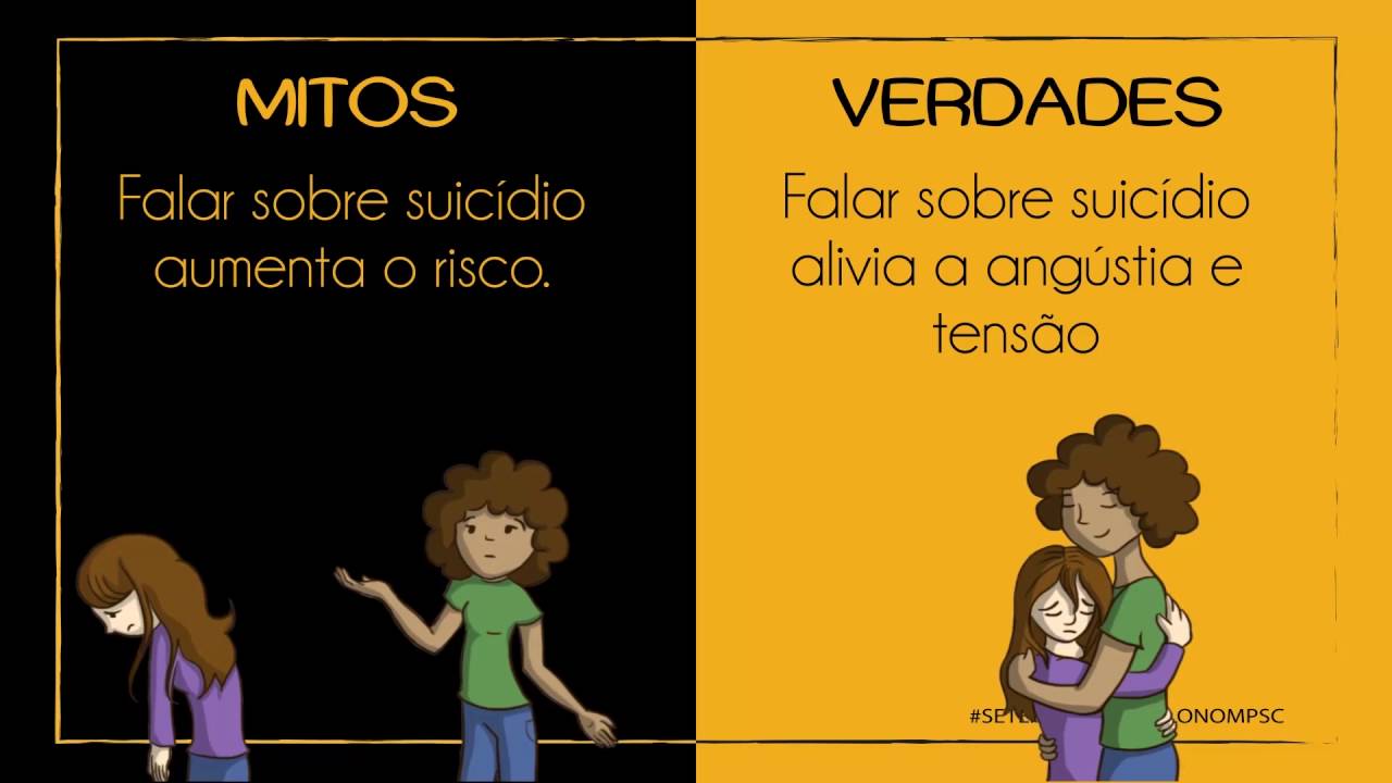 Setembro Amarelo Mitos e verdades YouTube Setembro Amarelo Mitos e verdades YouTube