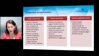 Tehli̇keli̇ Madde Loji̇sti̇ği̇ Ve İş Güvenli̇ği̇ - Ünite3 - Özet