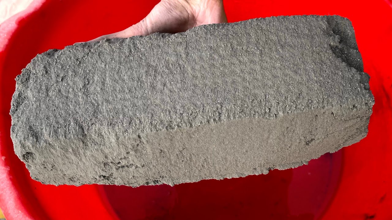 New Black Sand Water Crumbling without dipping ASMR 