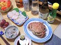 【晩酌】トゲ栗蟹(メス) ホタテのお刺身【昨日の】