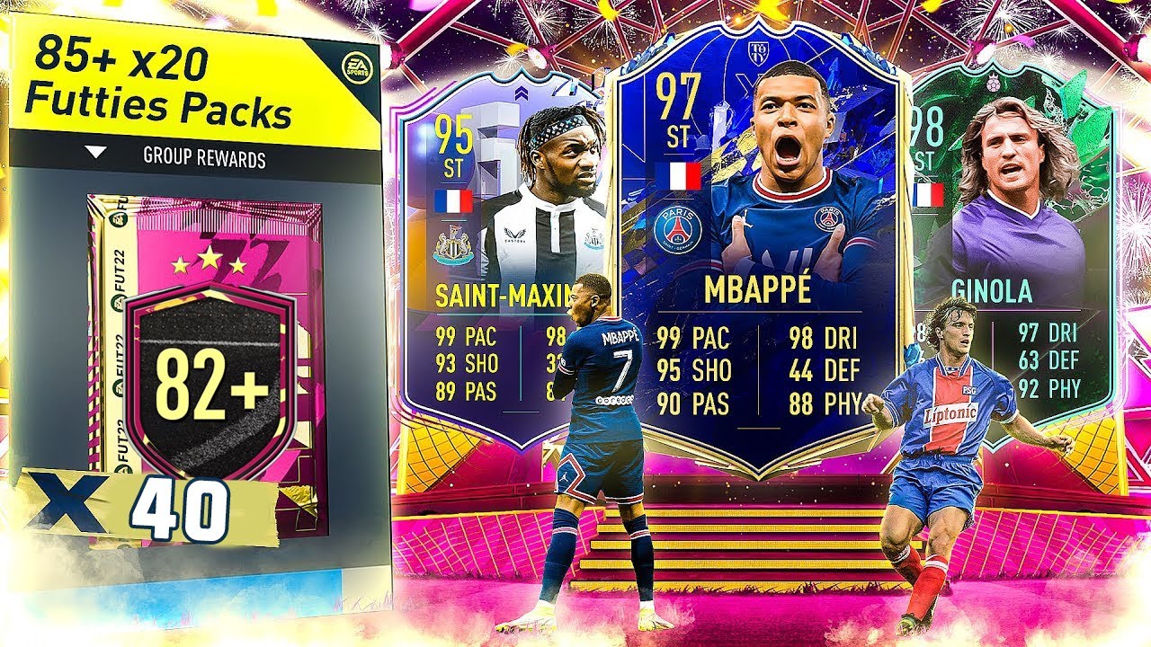 FIFA 22 - ABRI 40 PLAYER PICKS 82+ E TIREI UM MUTANTE 98!