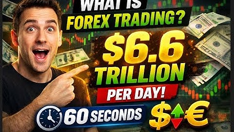 Forex in 60 Seconds: The $6.6 Trillion Market You Use Without Knowing