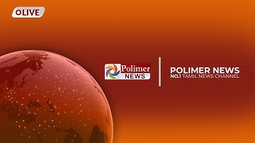 🔴PolimerNews LIVE |TVK Vijay Karur Stampede | CMStalin | Rain Weather | PMModi | EPS ADMK| Annamalai
