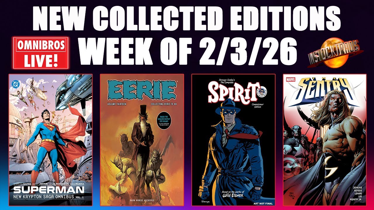 Superman and Sentry Omnibus Releases | New Collected Editions | Omnibros Live!
