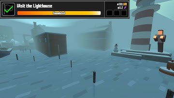 How to reach the Krunker Freight Lighthouse