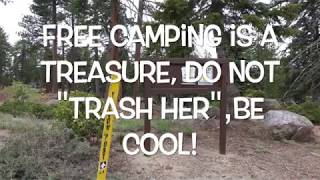 CA, BOONDOCKING TIP, FREE NFS YELLOW POST CAMPING! by Follow Your Wanderlust 1,220 views 6 years ago 2 minutes, 2 seconds