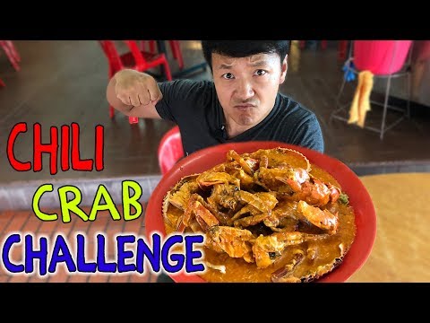MASSIVE Singapore CHILI CRAB Challenge!