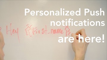 Personalize Push Notifications with In-App Marketing by TUNE