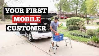 How To Handle Your FIRST Mobile Detailing Customer Car Detailing Business Tips