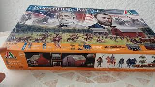 Italeri Farmhouse Battle set (N°6179), American Civil War 1864,   1:72 scale ; Happy Scale Modeling