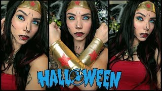 Wonder Woman | Comic Book | Halloween Makeup