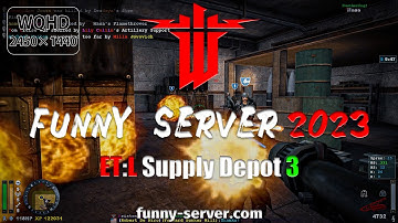 ET:L Supply Depot 3 in funny-server.com N!tmod 132MAPS - Wolfenstein: Enemy Territory