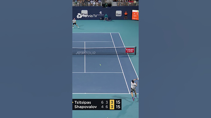 Shapovalov & Tsitsipas Have History