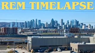 Full REM Timelapse from Deux-Montagnes to Brossard (4K)