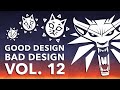 Good Design, Bad Design Vol. 12 - Video Game Graphic Design at its Best and Worst