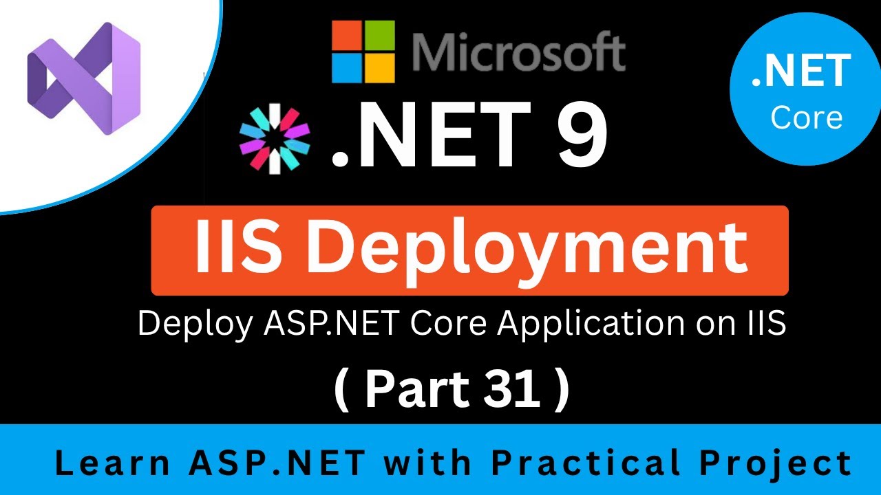 Deploy ASP.NET Core Application on IIS | ASP.NET Core IIS Deployment ...