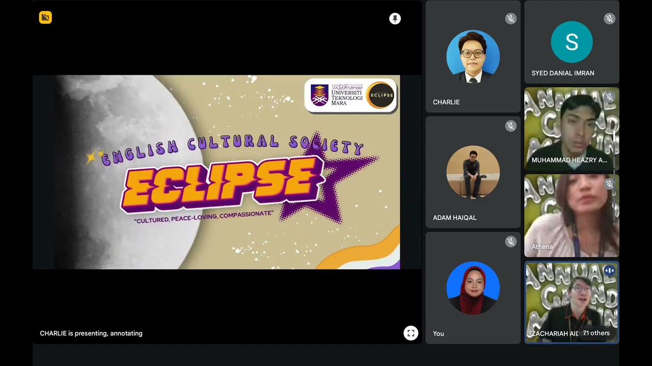 ECLIPSE ANNUAL GRAND MEETING RECORDING | PART 2