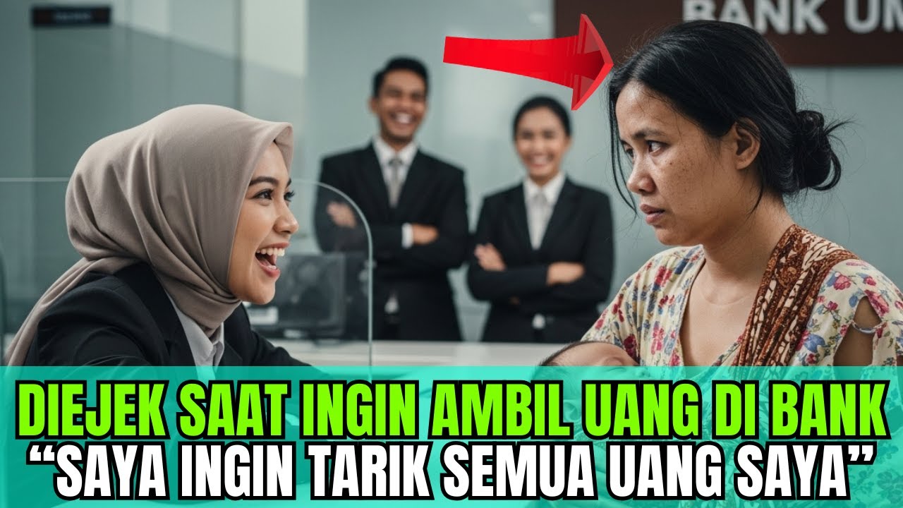 DIEJEK SAAT INGIN AMBIL UANG, IBU GEMBEL MALAH INGIN MENARIK 100 MILIAR! SEMUA ORANG TERDIAM