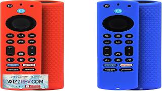 Pinowu Silicone Remote Case (2pcs) for Fire TV Stick 4K Max Insignia Pioneer Omni (QLED)
