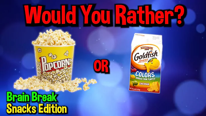 Would You Rather? Workout! (Snacks Edition) - At Home Family Fun Fitness Activity - Brain Break - DayDayNews