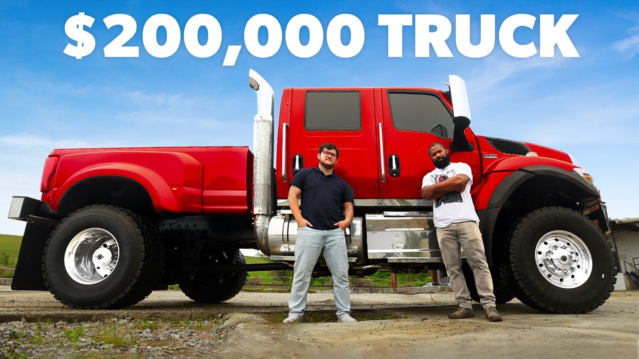 イギリスSuperfast製 6番 FORD PICK-UP World's largest pickup truck: International CXT 6 door