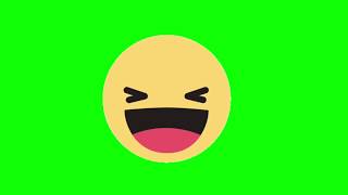 ✔️GREEN SCREEN EFFECTS: happy emoji