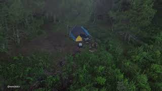 Gunung Burangrang Sebelum Longsor  Area Cdan Burangrang Via Mentari  Drone Aerial September 2025