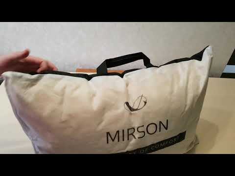 Подушка антиаллергенная MirSon 1163 Carmela EcoSilk Высокая 40х40 см (2200003264678)