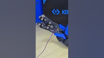 KING TONY - 676208 Automatische Abisolierzange