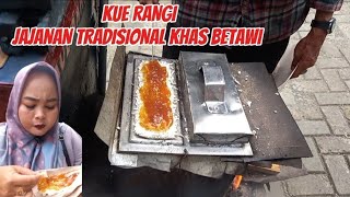 KUE RANGI JAJANAN TRADISIONAL KHAS BETAWI! SI ABAH TERNYATA SUDAH JUALAN KUE RANGI DARI TAHUN 1988! 