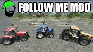 Farming Simulator 17 Mod - How to use the Follow Me Mod