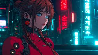 𝟏𝟗𝟖𝟑 𝐄𝐦𝐛𝐞𝐫 𝐃𝐢𝐚𝐥 | Cyberpunk Chill Synth for Late-Night City Wandering